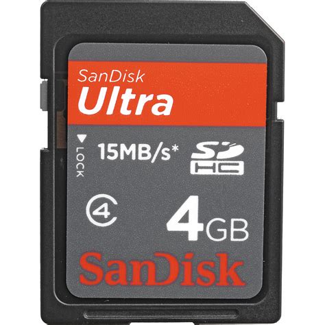 4gb sdhc card